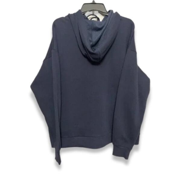 The Phluid Project Hoodie Sweatshirt Drawstring Homo Sapien Print Blue M M NWOT - Picture 5 of 9